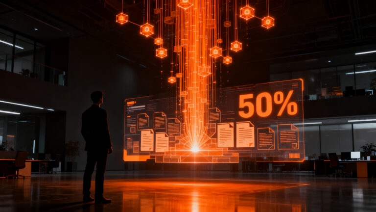 Agente de inteligencia artificial automatizando procesos empresariales para mejorar la eficiencia operativa y reducir llamadas.