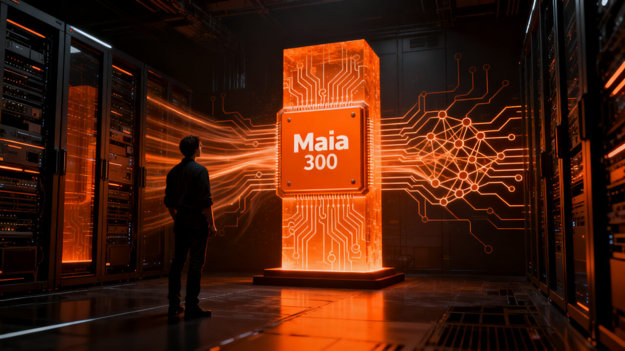 Chip Maia 300 de Microsoft, infraestructura de IA propia para reducir dependencia tecnológica de Nvidia.