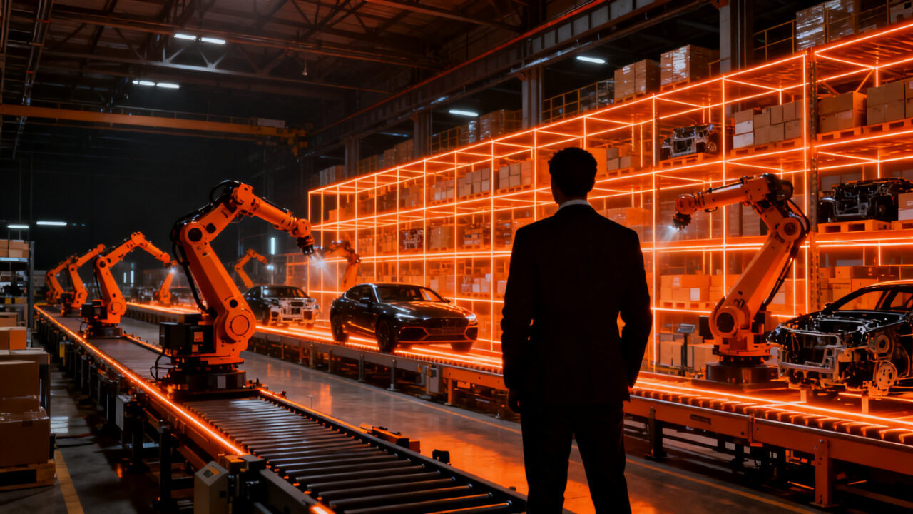 Transformación digital y automatización en la feria MOTORTEC, integrando intralogística y robótica en la posventa de automoción.
