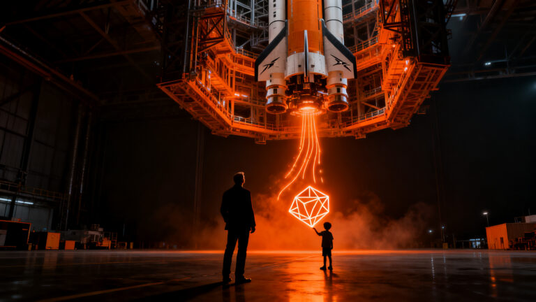 Elon Musk y el futuro de SpaceX, concepto de democratización accionaria para niños en EEUU.