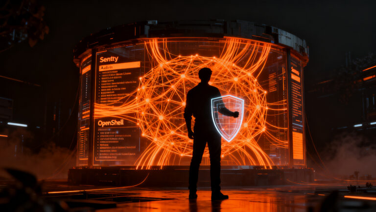 NVIDIA OpenShell y Sentry para la gobernanza y seguridad de agentes autónomos de inteligencia artificial.