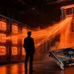 Estrategia de NVIDIA priorizando chips GB202 para inteligencia artificial sobre la tarjeta gráfica RTX 5090.