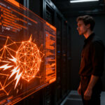Un experto en ciberseguridad analizando vulnerabilidades de PHP mediante herramientas de inteligencia artificial.