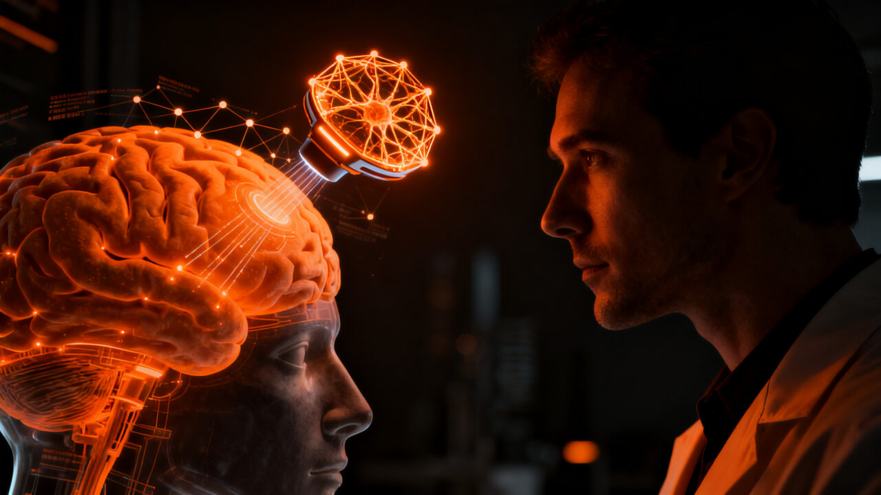 Implante cerebral de Coherence Neuro para el tratamiento del cáncer financiado por OpenAI Startup Fund y Founders Fund.