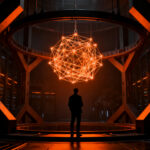 Seguridad en el entrenamiento de modelos de IA de OpenAI, representando un entorno aislado y controlado para el desarrollo tecnológico.