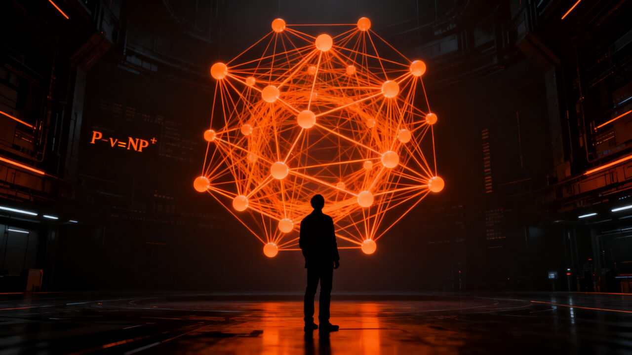 Investigador analizando estructuras de complejidad computacional y el impacto de OpenAI en la criptografía moderna.