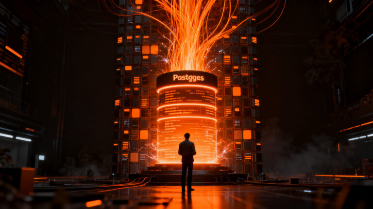 Optimización de búsqueda full-text en Postgres con ParadeDB superando a PlanetScale TIN, representando la evolución de la infraestructura de datos.