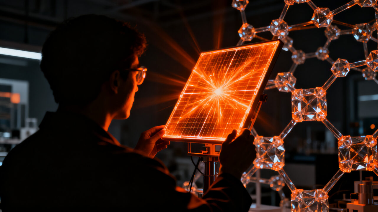 Innovación en celdas solares de perovskita con zinc para mejorar la eficiencia energética y durabilidad en energía renovable.