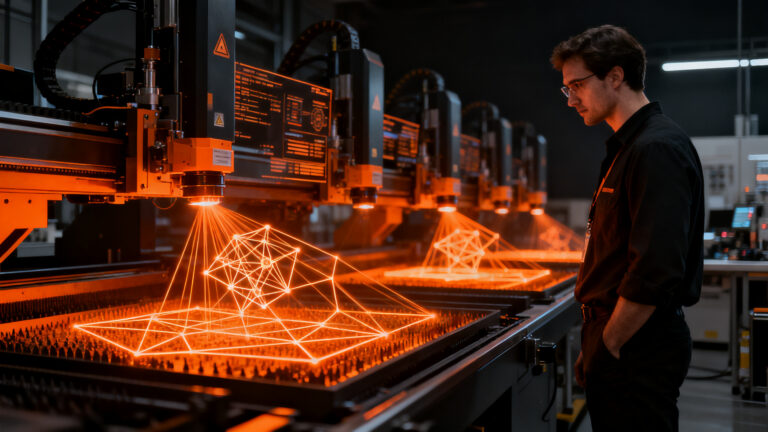 Plataforma abierta de IA para fabricación avanzada e integración láser, impulsada por tecnología de vanguardia.