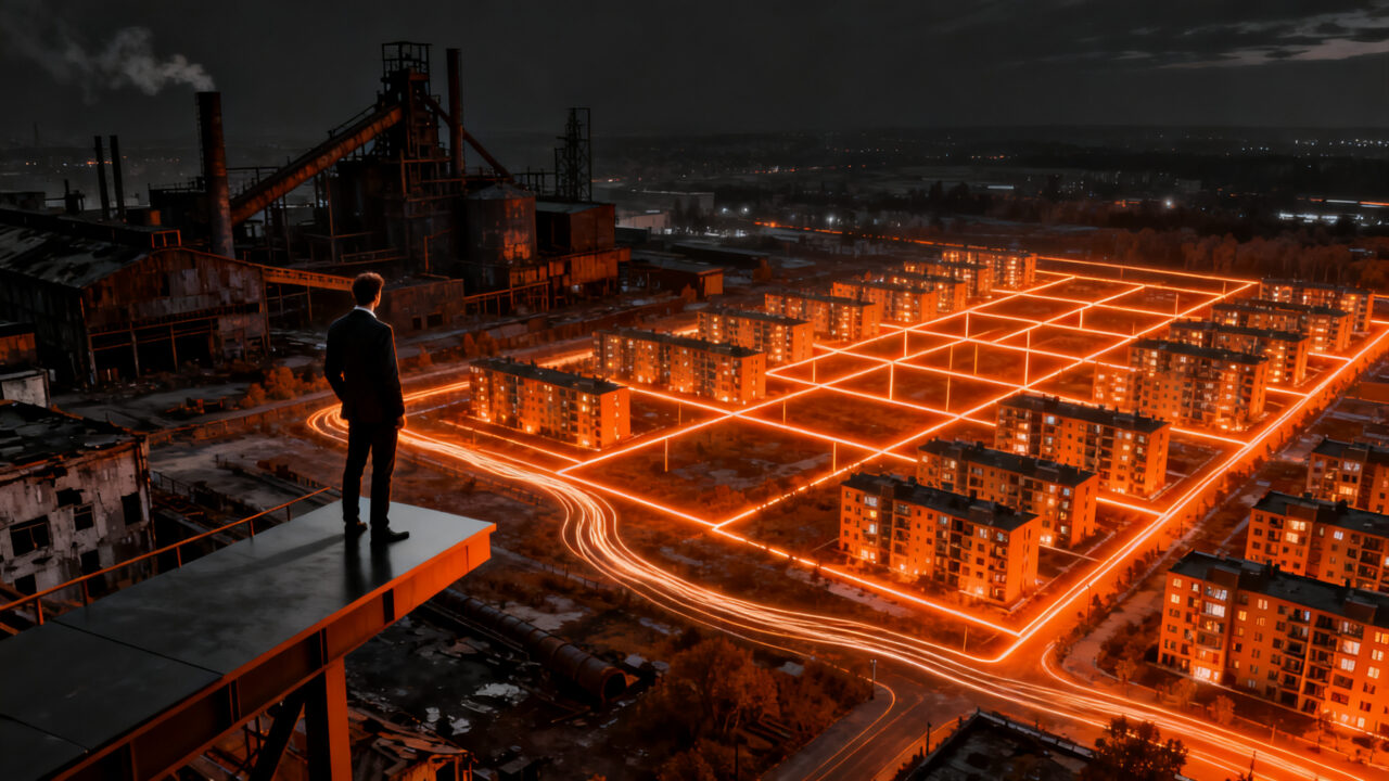 Desarrollo urbano en Praga: transformación de suelo industrial en viviendas para aliviar la crisis inmobiliaria.