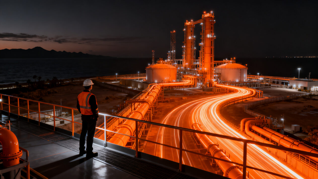 Proyectos de Gas Natural Licuado en Sonora impulsados por inversión estratégica para la soberanía energética de México.