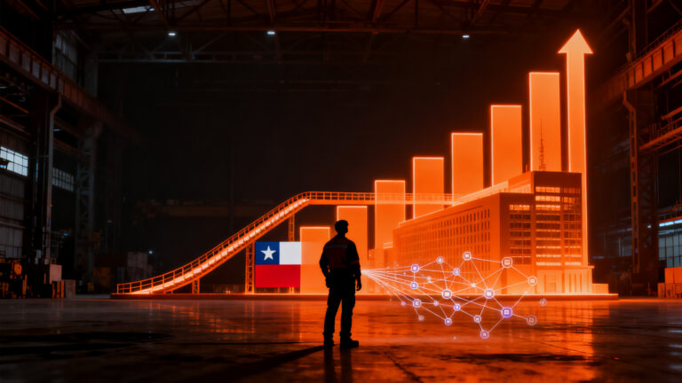 Brecha de productividad en pymes chilenas y su impacto potencial en el crecimiento del PIB nacional.