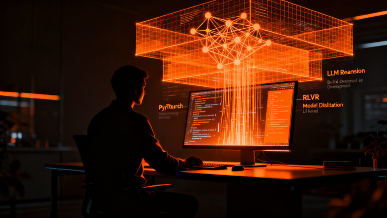 Sebastian Raschka enseñando modelos de razonamiento en LLM mediante PyTorch, IA avanzada y destilación de modelos.