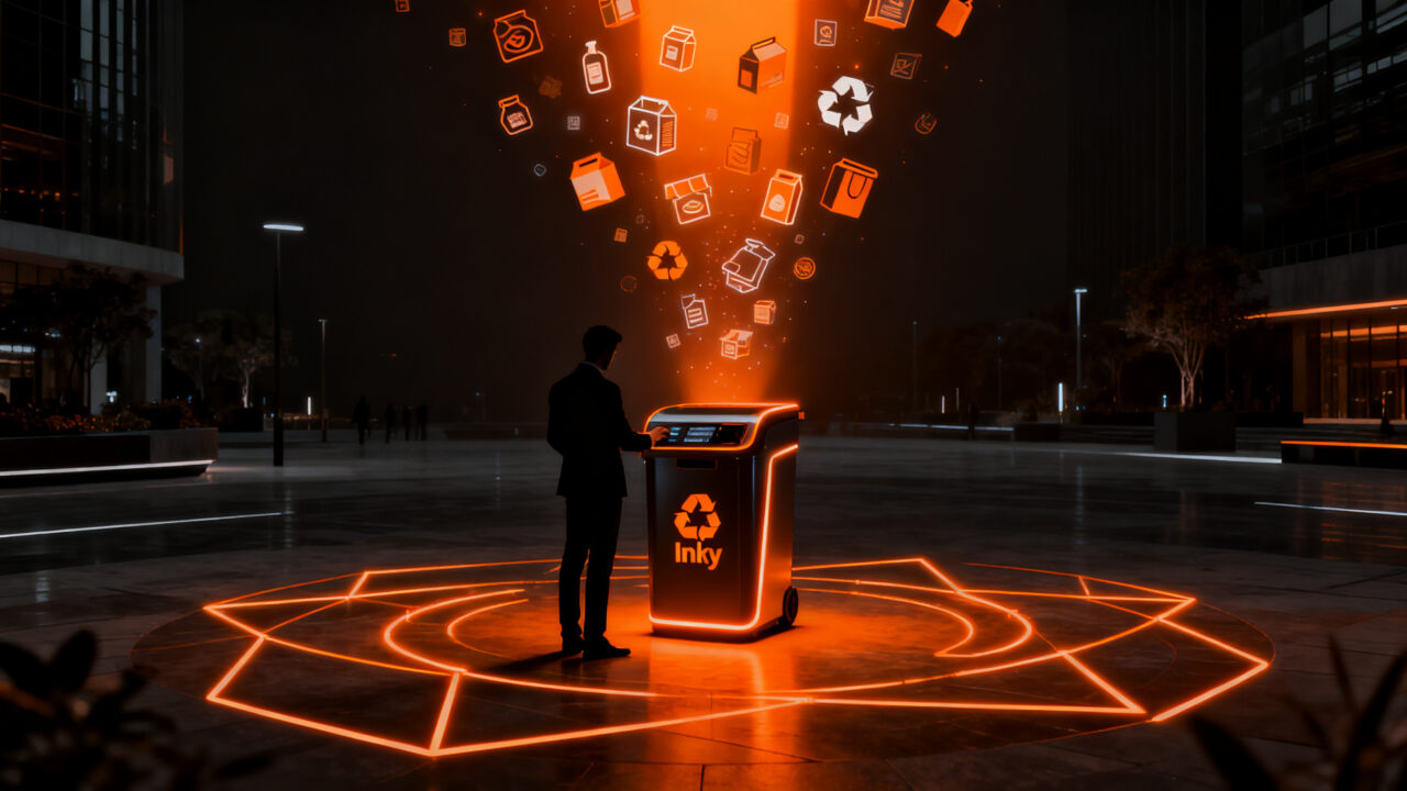 Startup chilena Redciclach premiada en Circular Awards 2026 por sus contenedores inteligentes Inky de economía circular.