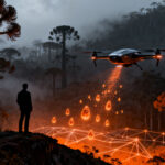 Startup argentina ReForest Latam y Charly Alberti utilizan drones e inteligencia artificial para la reforestación de araucarias en el Parque Nacional Lanín.