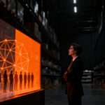 Baja adopción de IA en RRHH del sector retail en España, representando el desafío de la digitalización de recursos humanos.