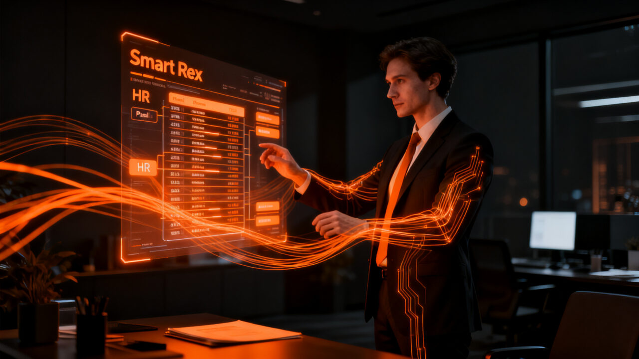 Agente de inteligencia artificial Smart Rex optimizando procesos de nómina y recursos humanos en empresas chilenas.
