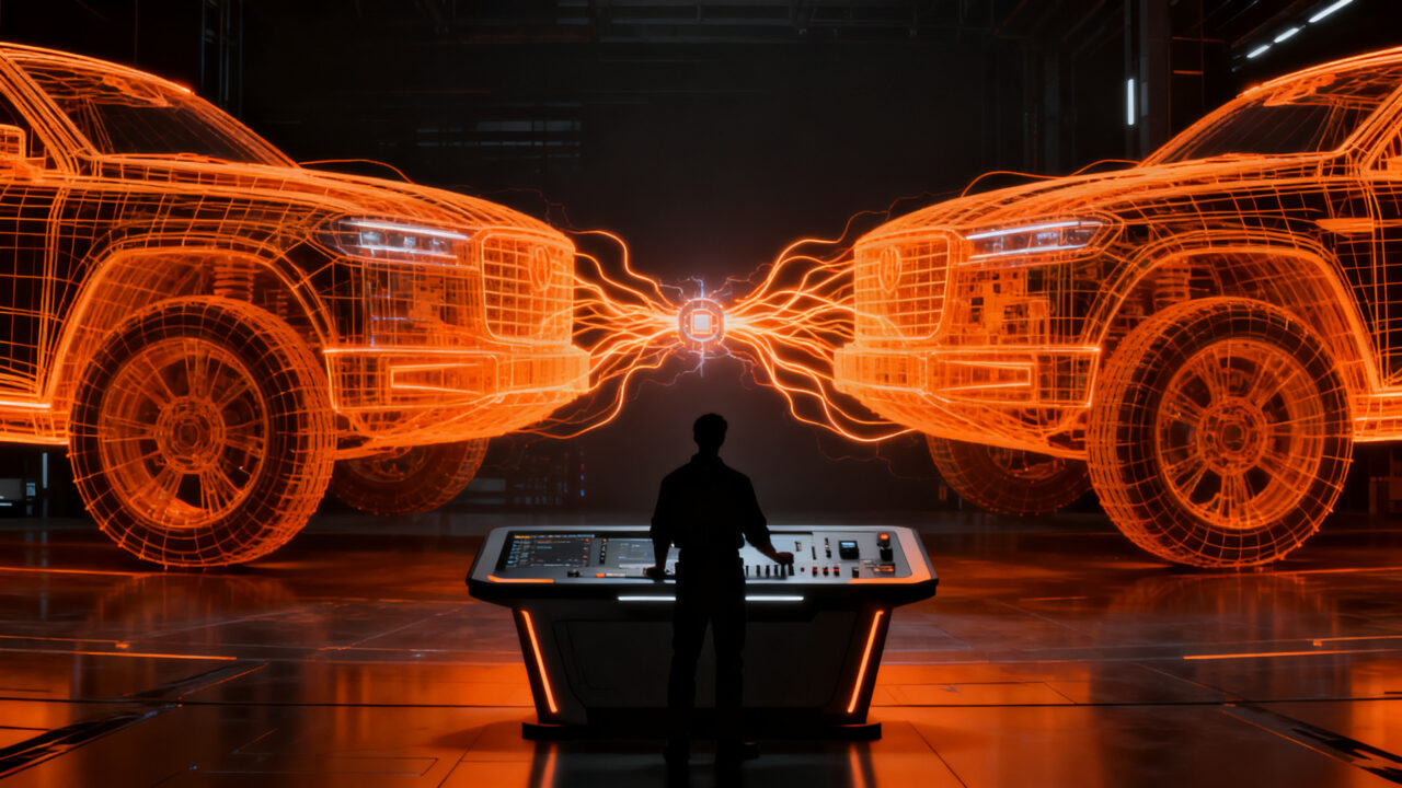 Alianza tecnológica entre Rivian y Volkswagen para el desarrollo de inteligencia artificial y software automotriz.