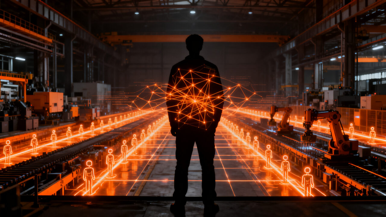 Orquestación de IA industrial con FactoryTalk Conductor de Rockwell Automation, automatización agéntica en fábricas del futuro.