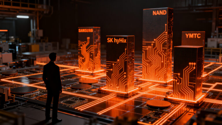 Estrategia de Samsung y SK hynix en China frente a YMTC y su impacto en la cadena de suministro de semiconductores.