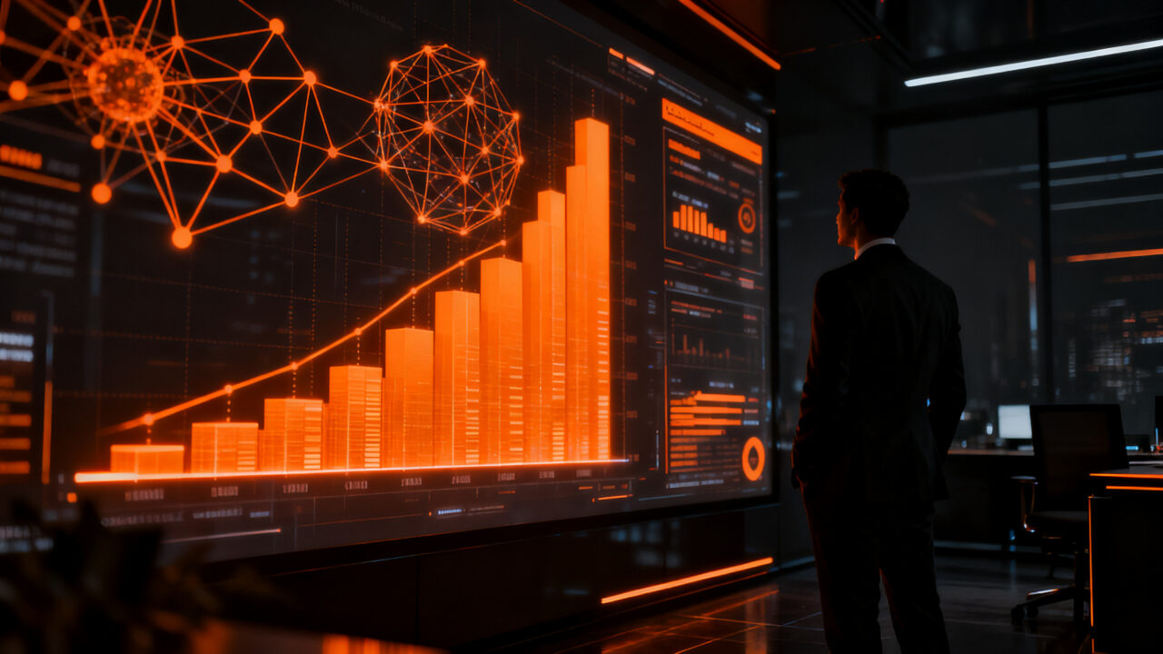 Resultados financieros de Banco Santander y el impacto de la inteligencia artificial en la eficiencia operativa.