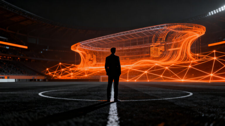 Startups de inteligencia artificial y análisis de datos colaborando en el ecosistema de innovación deportiva de Santander X y Racing de Santander.
