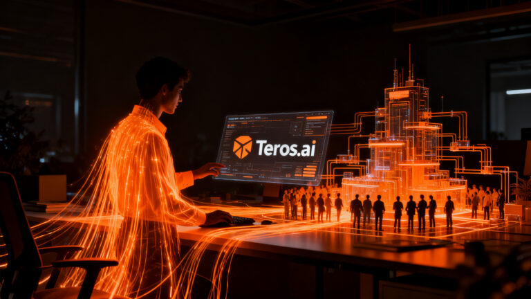 Fusión de agencias digitales Secture y Bisiesto implementando IA agéntica Teros.ai para automatización en desarrollo de software.