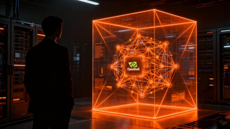 Arquitectura de seguridad para agentes de IA en el sector bancario, con enfoque en gobernanza y tecnología de Nvidia.