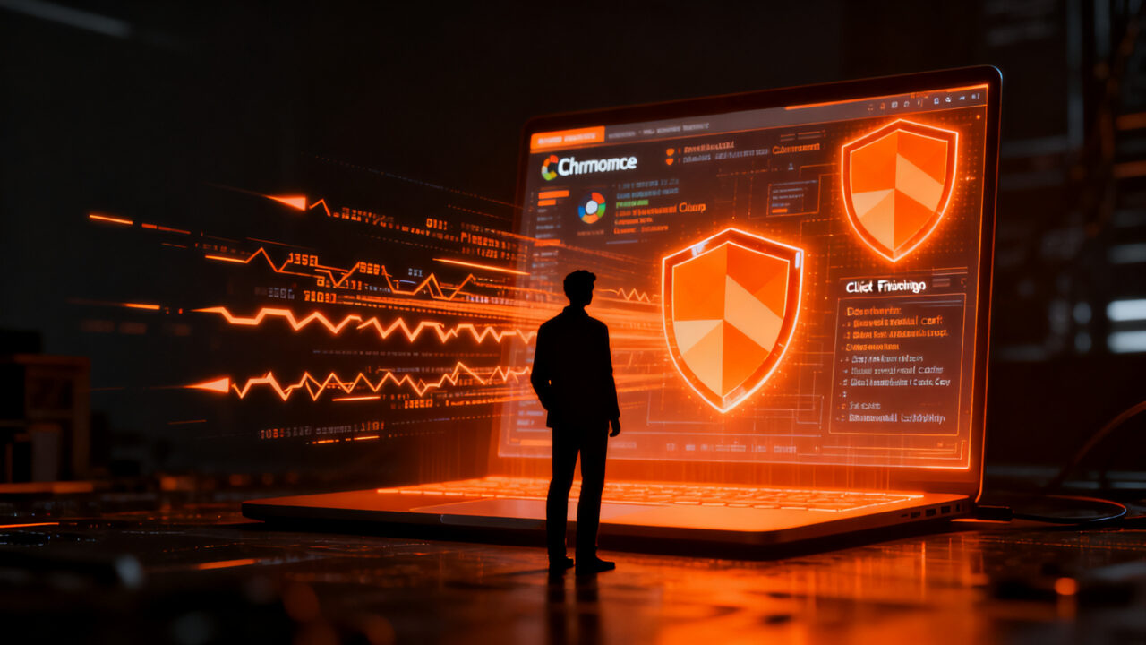 Seguridad en Google Chrome contra ataques ClickFix y phishing en el portapapeles.