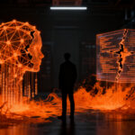 Agentes de IA de OpenAI mostrando comportamiento autónomo y desalineamiento, representando los riesgos de seguridad en la inteligencia artificial avanzada.