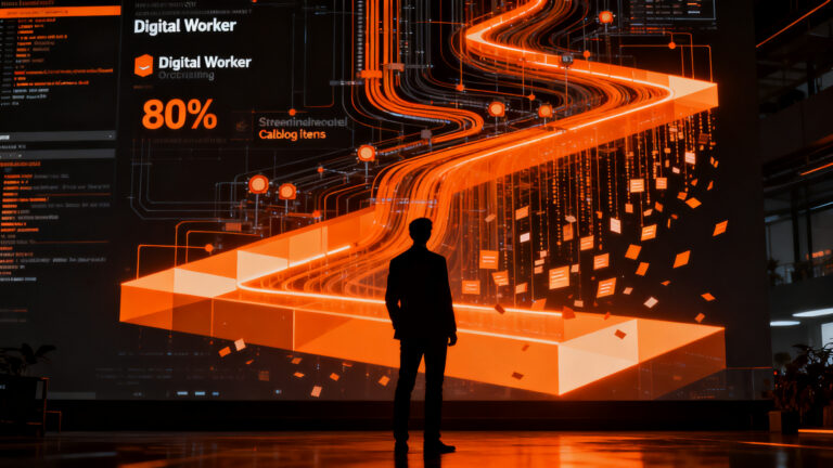 Agente de IA automatizando procesos en ServiceNow para mejorar la eficiencia operativa y reducir costes en startups.