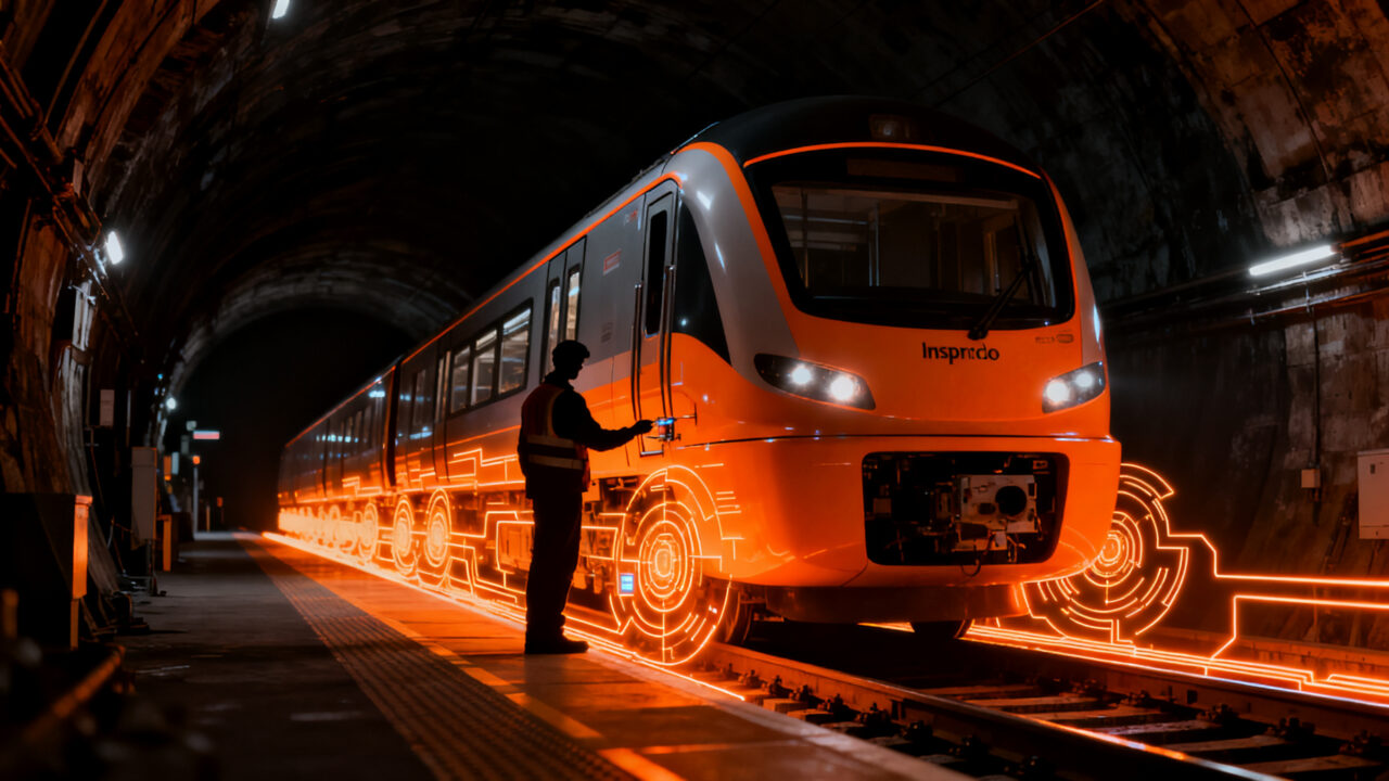 Tren Inspiro London de Siemens Mobility para la línea Piccadilly, simbolizando eficiencia energética y modernización ferroviaria.