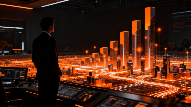 Industria de software en Colombia, representando el 3.6% del PIB con crecimiento en exportaciones digitales.