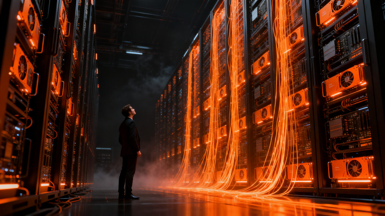 Infraestructura de IA y financiamiento de GPUs para startups, mostrando la escala masiva de inversión tecnológica.