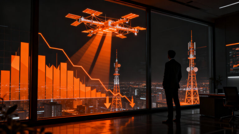 Impacto de SpaceX en las acciones de telecomunicaciones y Wall Street ante la caída del sector tecnológico.