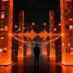 Expansión global de audiolibros de Spotify en el mercado editorial, mostrando la conexión digital entre contenido y oyentes.