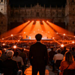 Multitud de emprendedores en el evento Startup Olé en Salamanca, simbolizando la conexión y el ecosistema de innovación global.