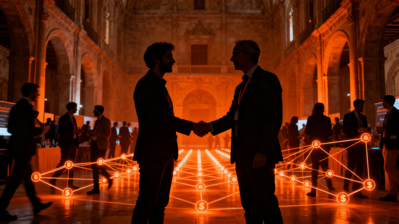 Evento Startup OLÉ en Salamanca, conectando emprendedores e inversores tecnológicos en un ecosistema de networking global.