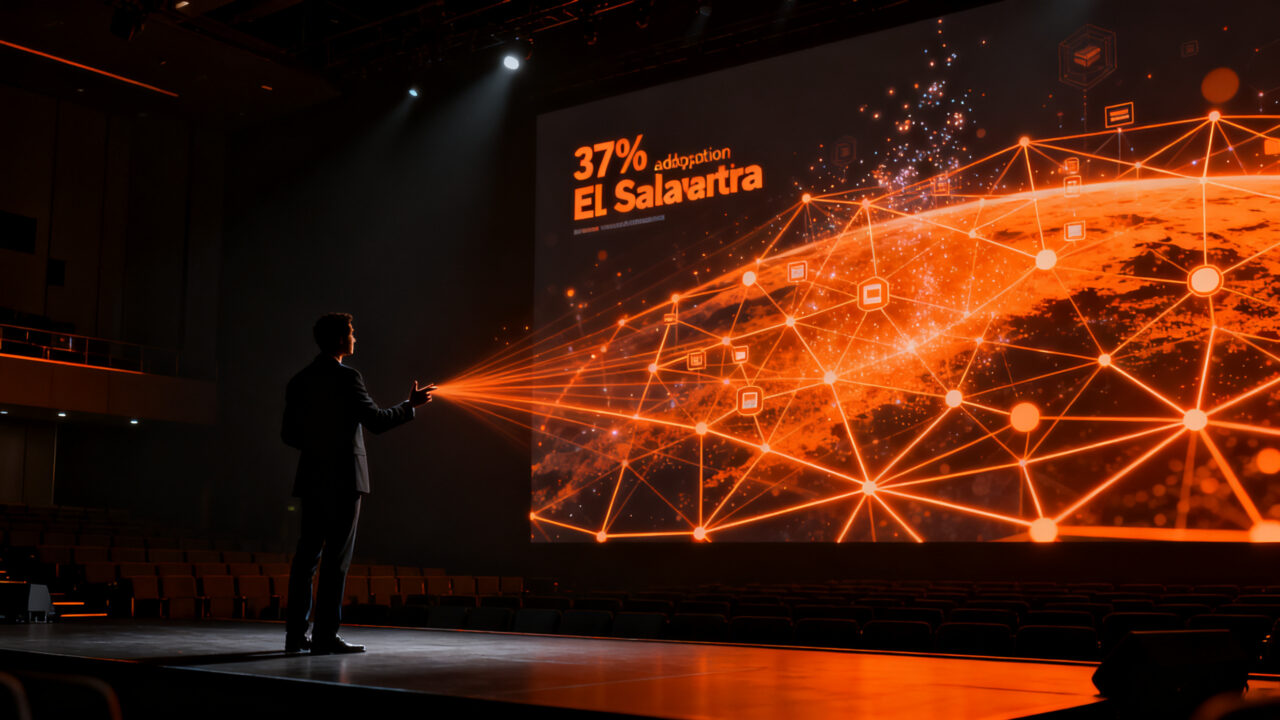 Adopción de Inteligencia Artificial en El Salvador durante el evento State of Digital 2026.