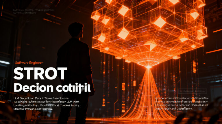 Compilador de decisiones de IA STROT optimizando procesos de inferencia local y automatización de datos.