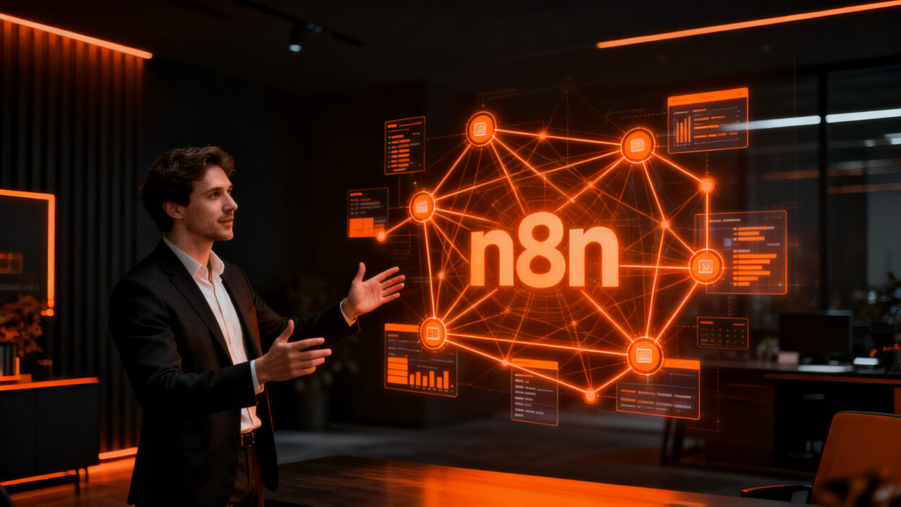 Taller gratuito de automatización con n8n para pymes en Altea, mejorando la eficiencia operativa mediante herramientas de IA.
