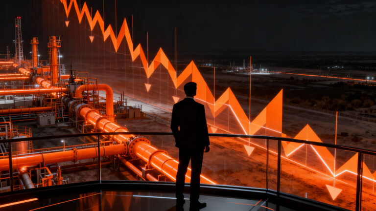 Caída de acciones de TGS en Wall Street tras reporte de ganancias, reflejando la volatilidad en el sector energético de Vaca Muerta.