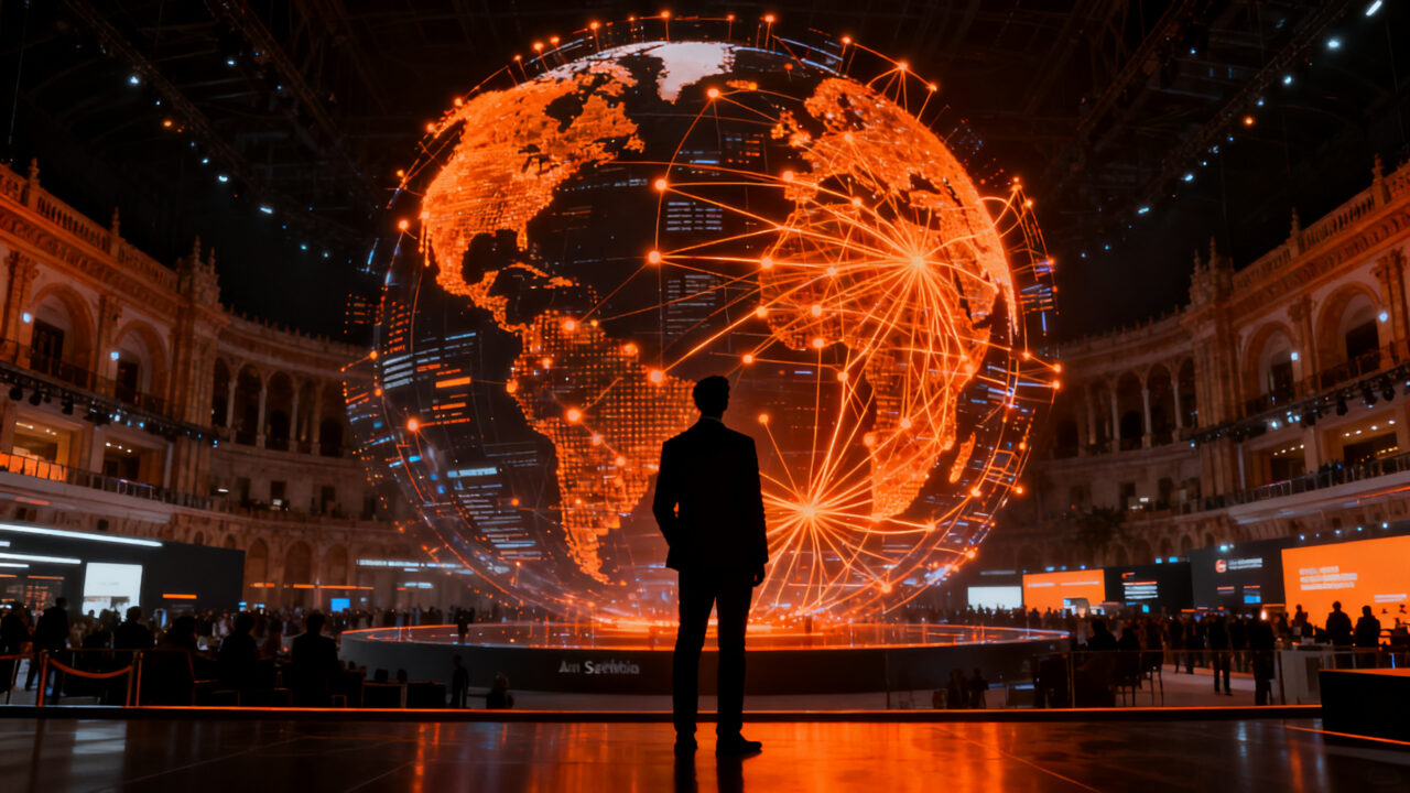 Profesionales del sector Travel Tech utilizando inteligencia artificial para redefinir el futuro del turismo en TIS 2026.
