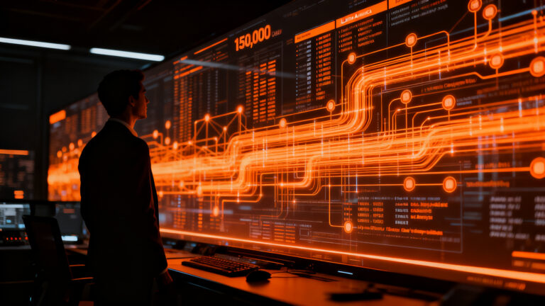 Agente de inteligencia artificial gestionando flujos financieros y cobranza automatizada en una fintech latinoamericana.