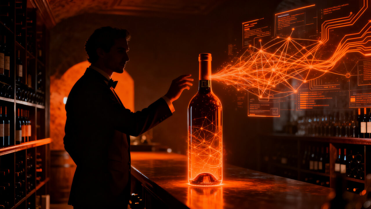 Sommelier con inteligencia artificial de Trivento TEO, integrando tecnología y experiencia del cliente en la industria del vino.