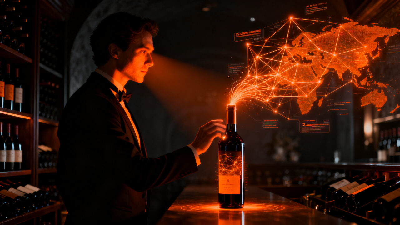 Sommelier virtual con IA de Trivento transformando la experiencia de cata de vinos a nivel global mediante tecnología avanzada.
