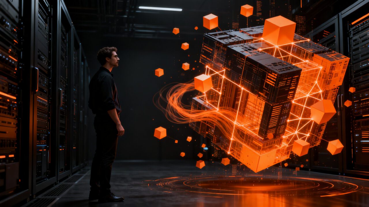 Arquitectura de base de datos vectorial de Turbopuffer evolucionando hacia una nueva estructura de búsqueda híbrida e IA.