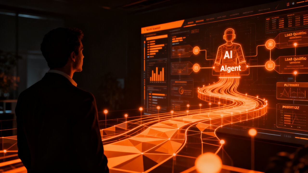 Agente de IA automatizando la calificación de leads para optimizar la eficiencia comercial de startups.