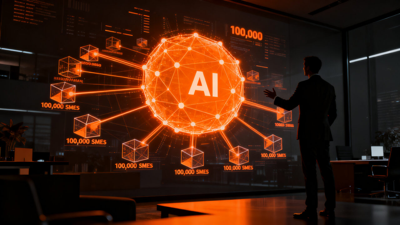 Agentes de inteligencia artificial implementados por Vodafone para la automatización y mejora de procesos en pymes españolas.