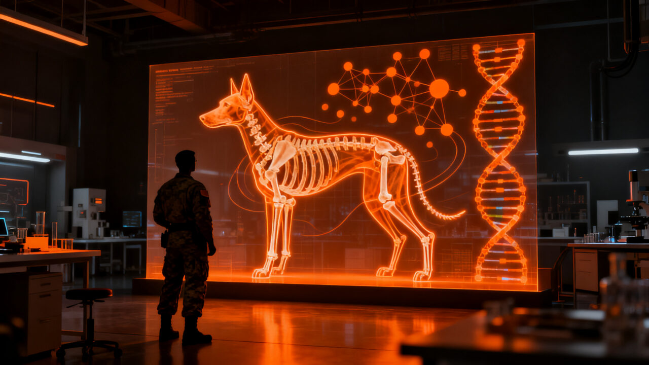 Startup Warhound levanta 200 millones de dólares para clonación y edición genética de perros militares.